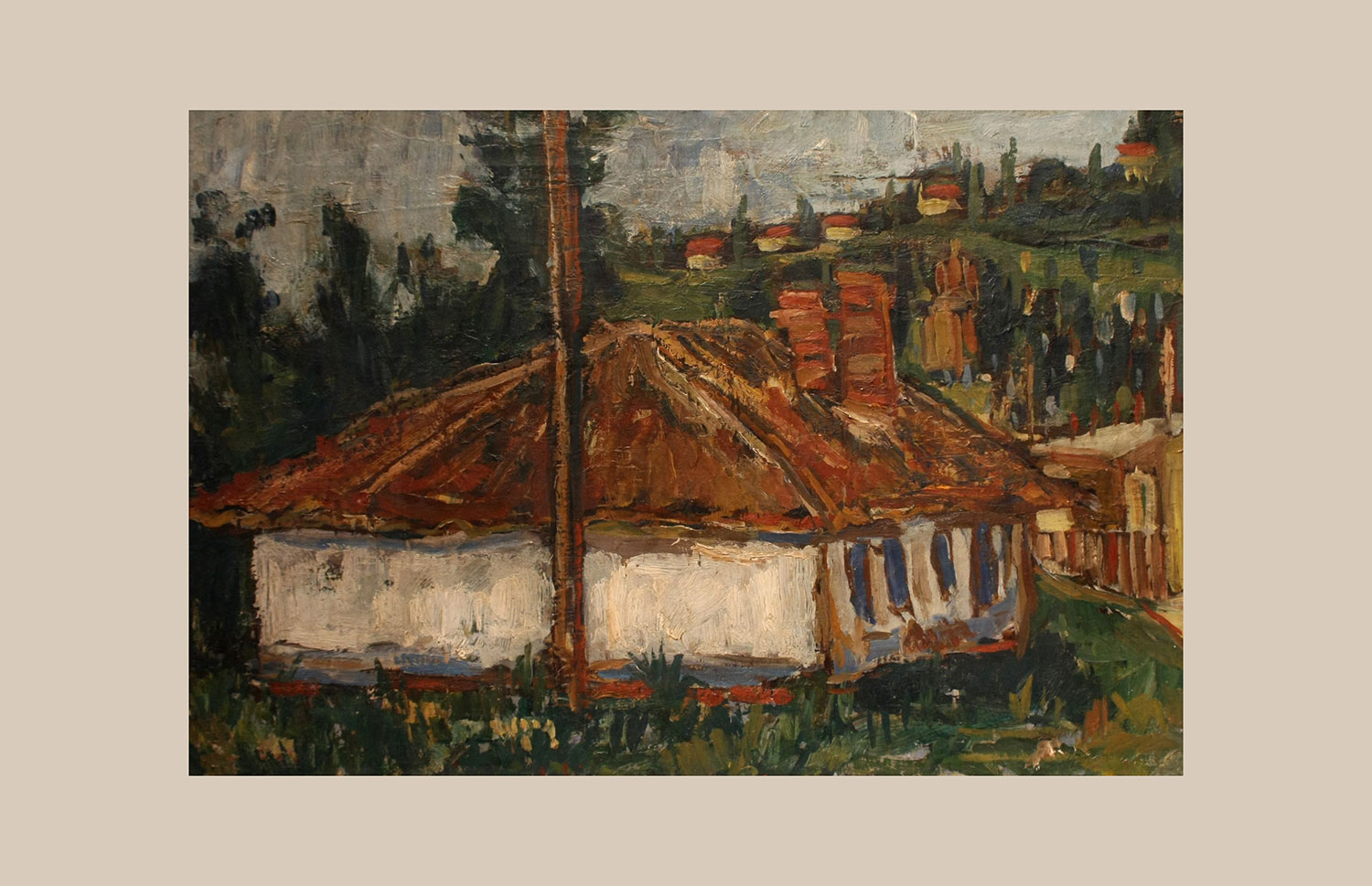 Radomir-Rače-Matejić,-Čiča-Pantina-kuća-u-Smederevu